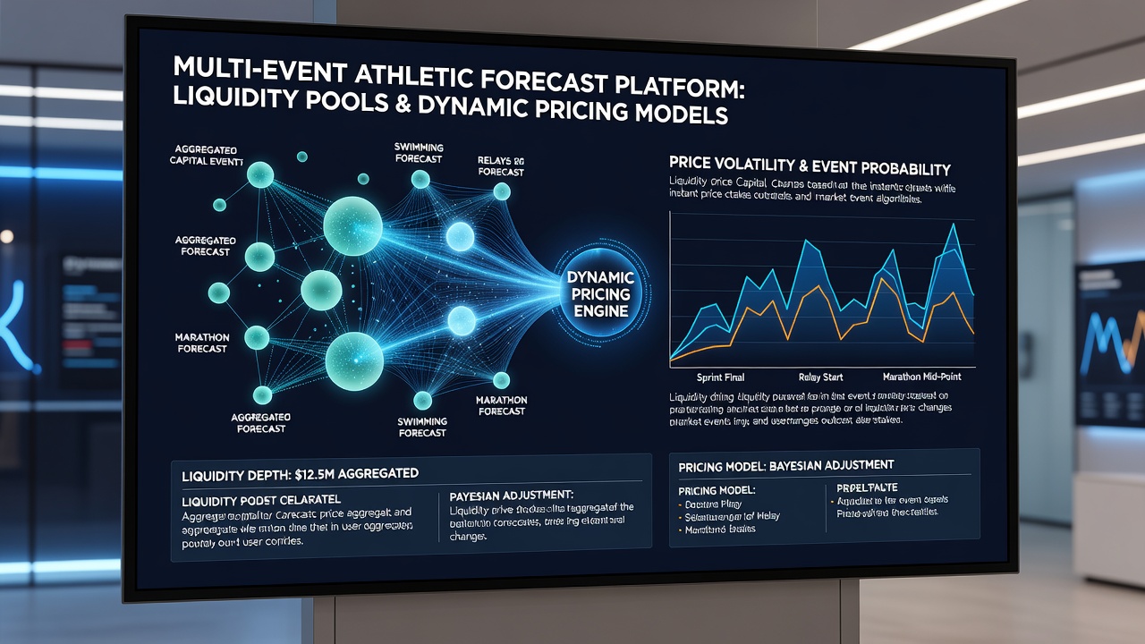 Dynamic pricing adjustments across multi-event athletic forecasts